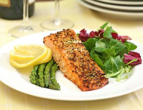 SALMON FILLETS WITH COUNTRY HERB CRUST